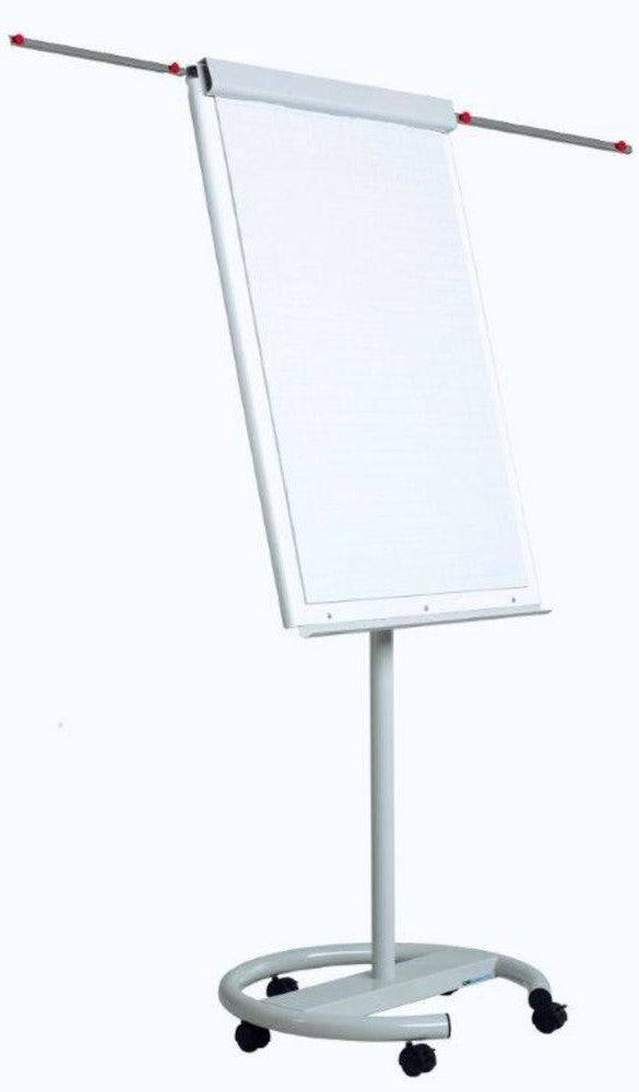 OPTIMA OP-12070100 Flipchart magnetic, 100 x 70 cm, brate laterale, cu rotile, 5949034804350