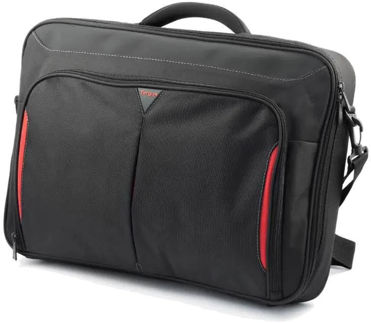 Targus CN418EU Geanta Classic+ Clamshell 17-18" Black/Red, 5051794008111