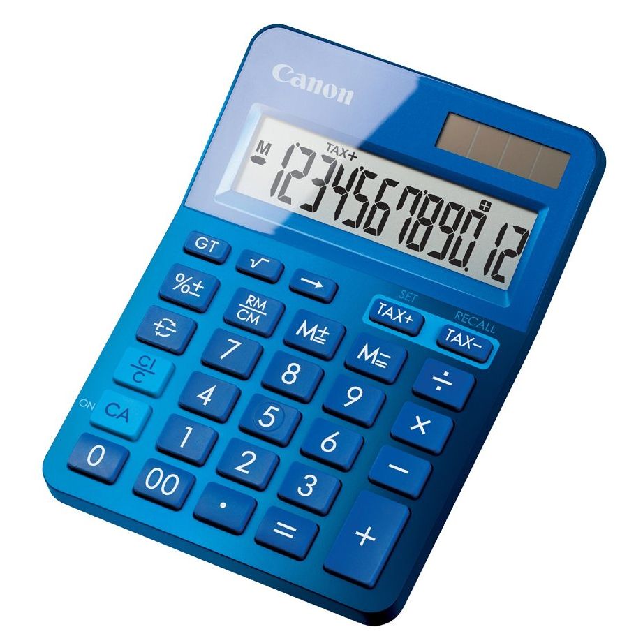 Canon 9490B001AA LS123K Calculator de birou 12 digiti, albastru, 4549292008524