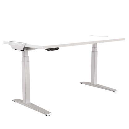 Fellowes 9709101 Levado Height Adjustable Desk 1600x800mm blat GRI