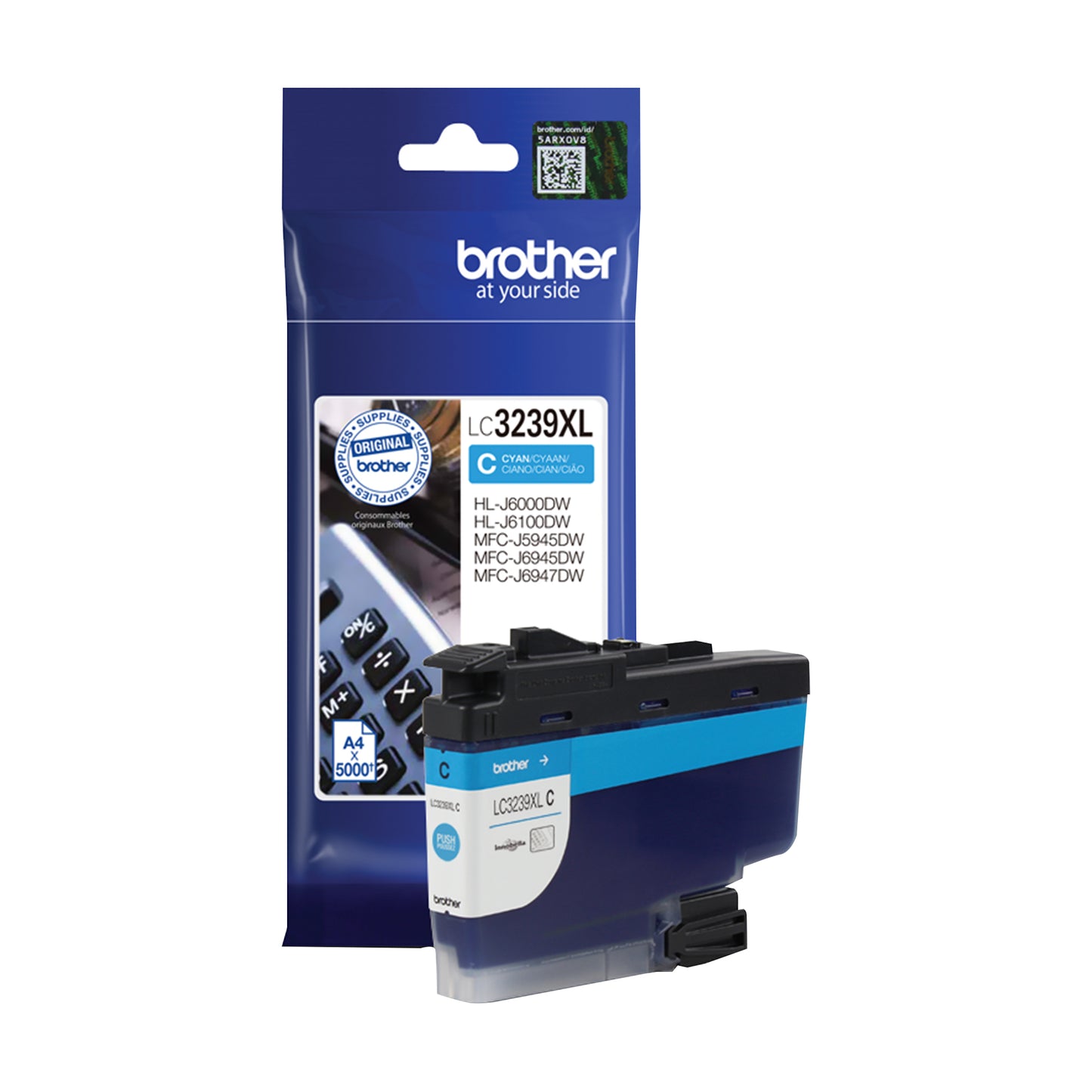 Brother LC3239XLC LC-3239XLC Cartus cyan original HC pt MFC-J5945DW, MFC-J6945DW, MFC-J6947DW, 4977766787895