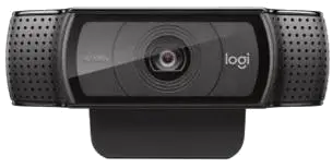 Logitech 960-001055 C920 WebCam Pro, 15MP Sensor, Full HD 1080p, USB-A, 5099206061309