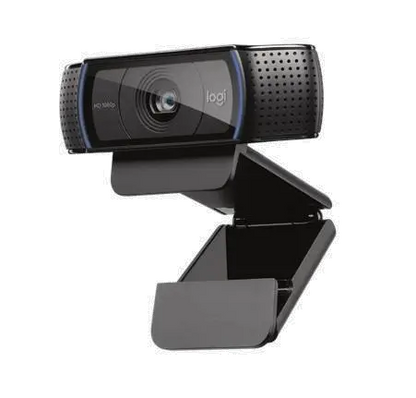 Logitech 960-001055 C920 WebCam Pro, 15MP Sensor, Full HD 1080p, USB-A, 5099206061309