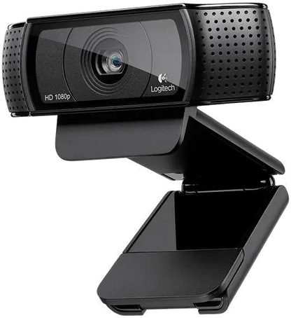 Logitech 960-001055 C920 WebCam Pro, 15MP Sensor, Full HD 1080p, USB-A, 5099206061309