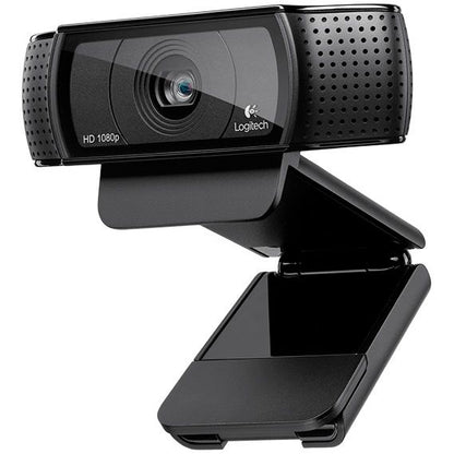 Logitech 960-001055 C920 WebCam Pro, 15MP Sensor, Full HD 1080p, USB-A, 5099206061309