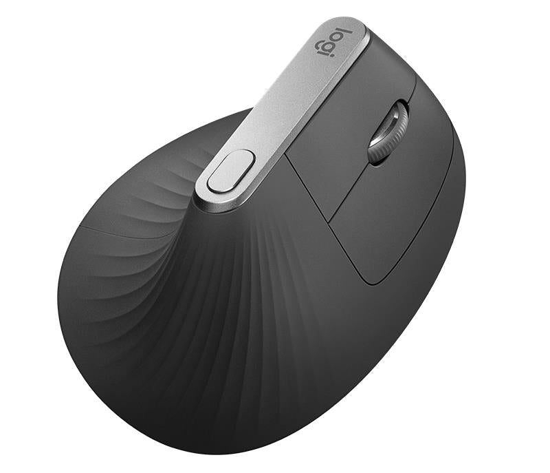 Logitech 910-005448 MX Vertical Advanced Ergonomic Mouse, Graphite, 5099206081901