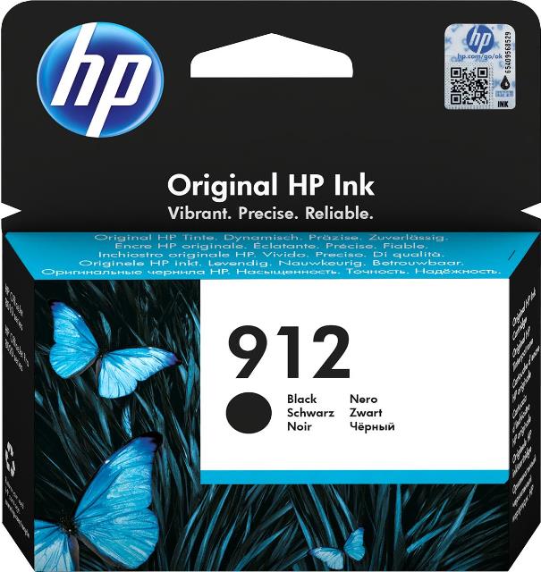 HP 3YL80AE Cartus inkjet No.912 black standard, 0.3k, 192545866828