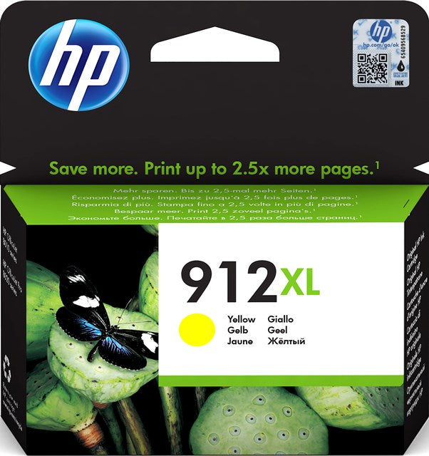 HP 3YL83AE Cartus inkjet No.912XL yellow high yield, 825pag, 192545866941