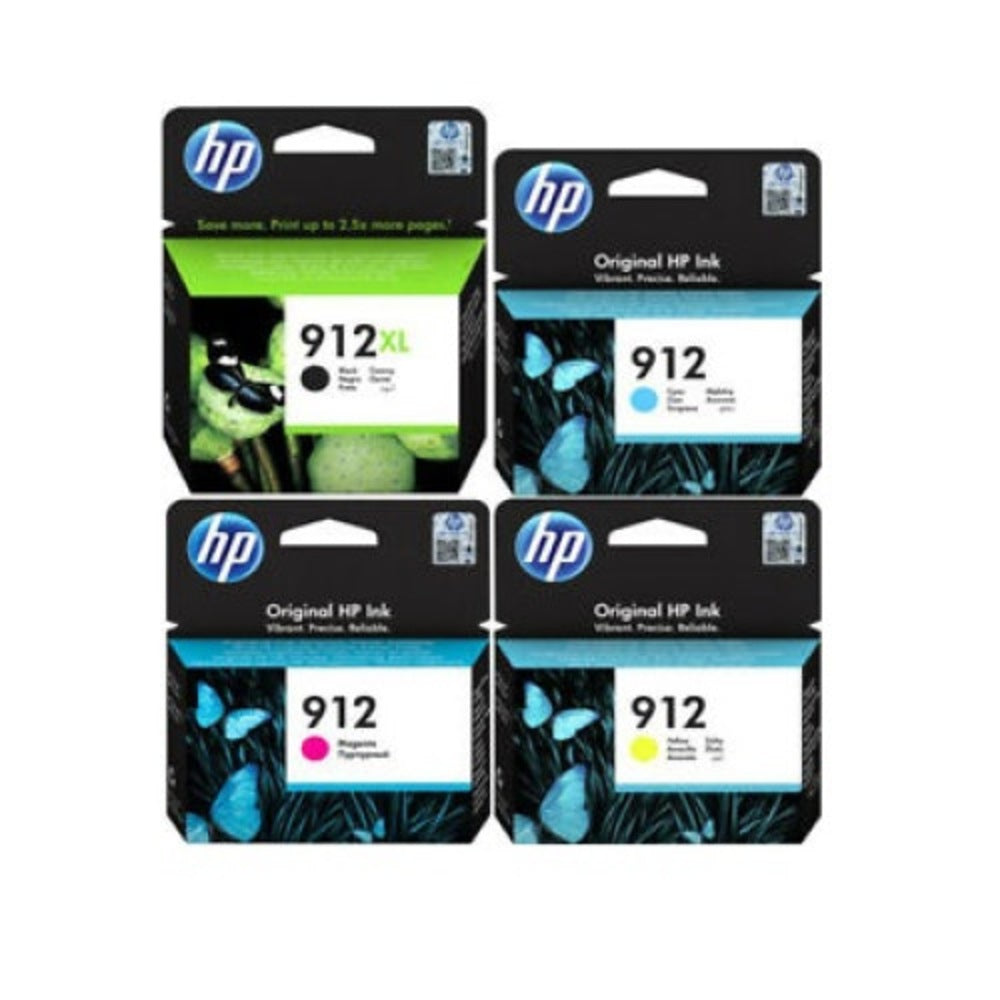 HP HP912SET Set 4 cartuse inkjet No.912XL black/cyan/magenta/yellow high yiels, 3.3k