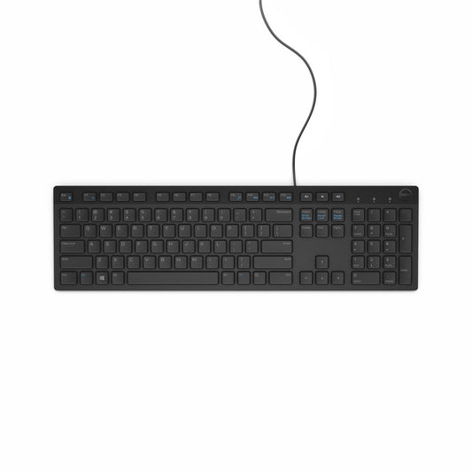 DELL 580-ADHE KB216 Multimedia Keyboard, German Layout (QWERTZ), Black, 5397063704460