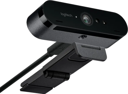 Logitech 960-001106 Brio Webcam 4K Ultra HD 30fps, 5x digital zoom, RightLight 3 HDR, 5099206068100