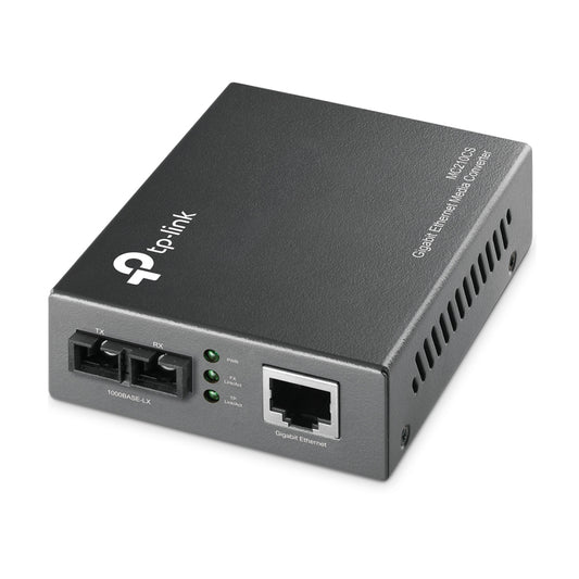 TP-Link MC210CS Media convertor RJ45 1000M la fibra SC single-mode, 6935364030445