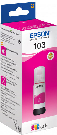 Epson C13T00S34A Rezerva cerneala originala 103 magenta, 65ml, 8715946655864