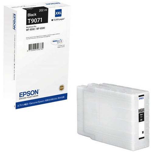 Epson C13T907140 Cartus original black XXL pentru EPSON WF-6590DWF, 202ml, 10000 pg, 8715946548784