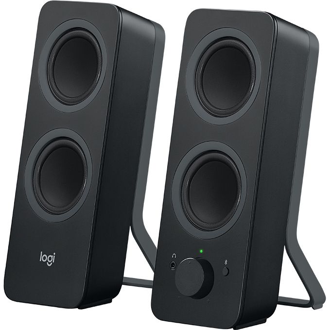 Logitech 980-001295 Z207 2.0 Speaker System, Bluetooth, 5W RMS (2x 2.5W), 5099206075023