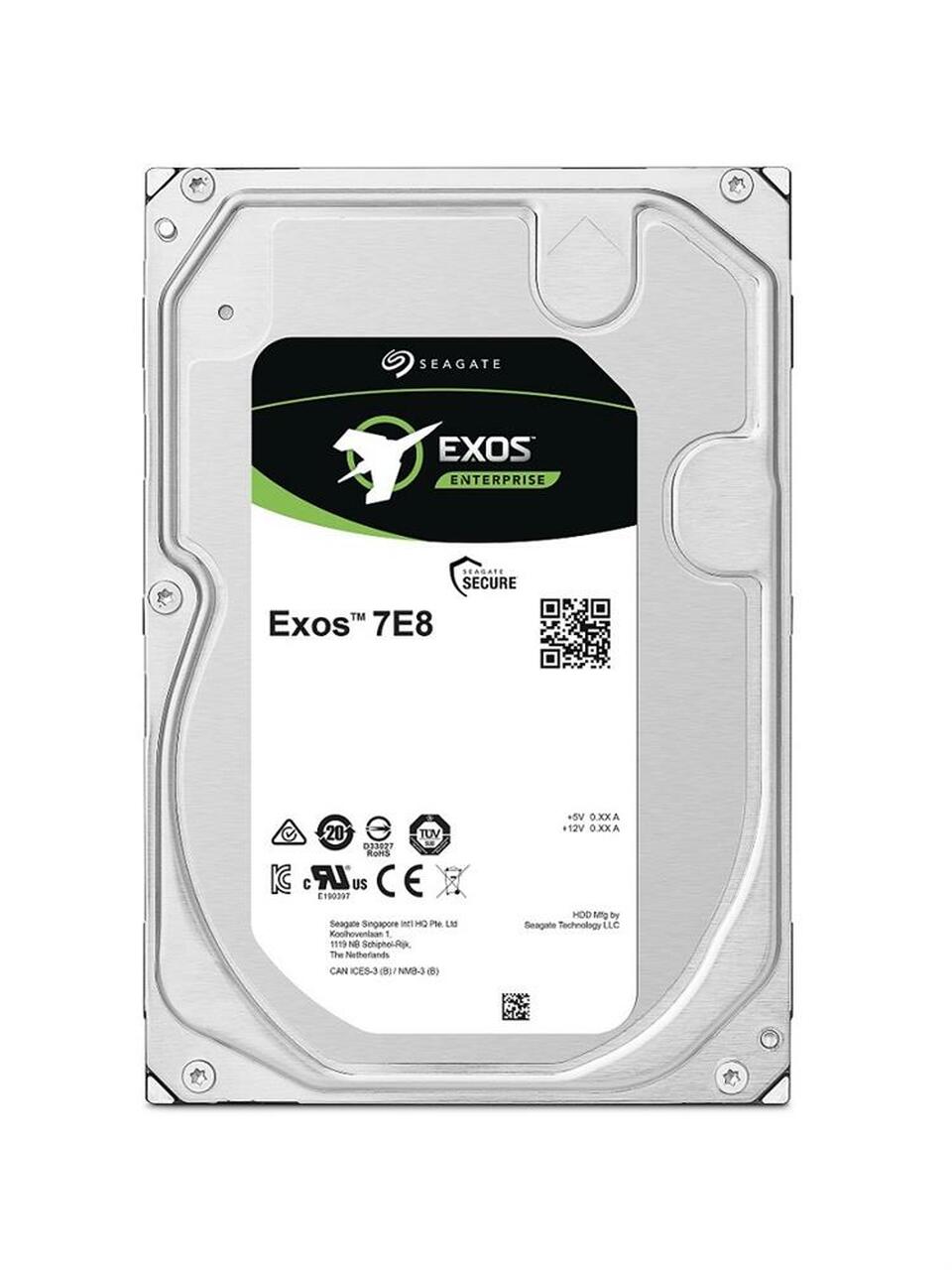 Seagate ST8000NM000A 8TB Exos 7E8 512E/4kn (3.5'/8TB/SATA6GB/s/7200rpm), ST8000NM000A