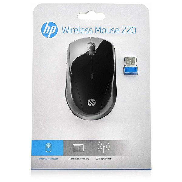 HP 3FV66AA 220 Mouse wireless 3 butoane 1000dpi