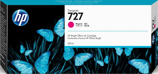 HP F9J77A Cartus Inkjet No. 727 300ml Magenta pt. Designjet