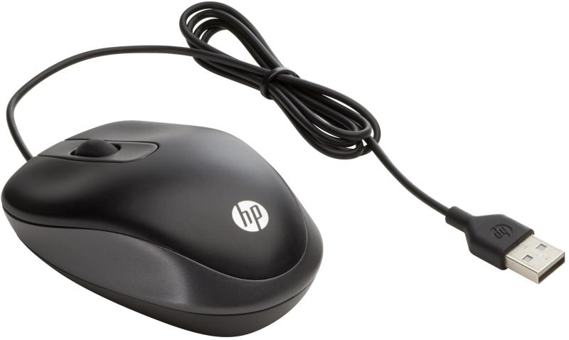 HP G1K28AA Travel mouse cu fir 3 butoane 1000dpi design ambidextru