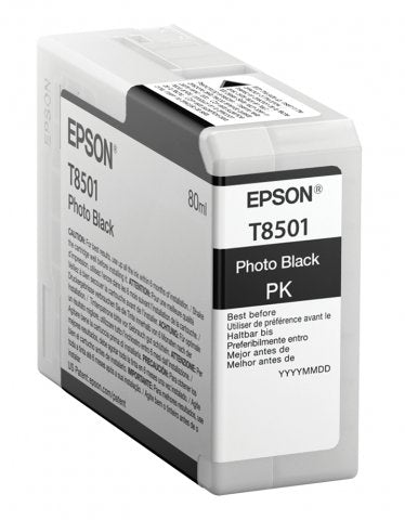 Epson C13T850100 Ultrachrome cartus cerneala Photo Black T850100 pentru SC-P800, 80ML, 010343914865