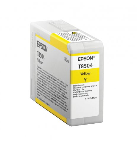 Epson C13T850400 Ultrachrome cartus cerneala Yellow T850400 pentru SC-P800, 80ML, 010343914896