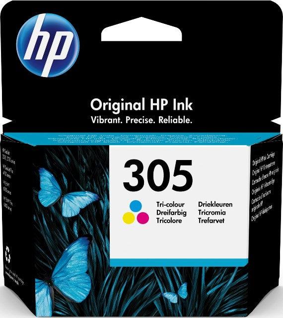 HP 3YM60AE Cartus cerneala No.305 tri-color standard, ORIGINAL, 100 pag., 193905429226