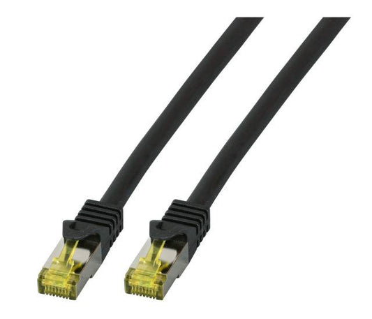 LogiLink CQ3043S PATCH CORD S/FTP LOGILINK Cat6a, LSZH, cupru, 1.5 m, negru, AWG26, dublu ecranat "CQ3043S", 4052792020298