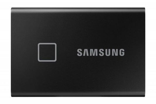 Samsung MU-PC1T0K/WW T7 Touch SSD portabil 1TB 2.5inch USB 3.2 Gen2 securizare cu amprenta negru, 8806090195297