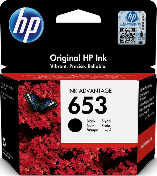 HP 3YM75AE Cartus cerneala No.653 negru standard, ORIGINAL, 360 pag., 193905429509