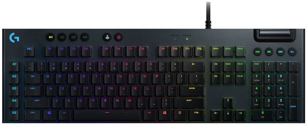 Logitech 920-008992 G815 RGB Mechanical Gaming Keyboard (Tactile switch), 5099206080812