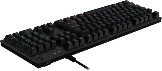 Logitech 920-009330 G513 CARBON LIGHTSYNC RGB Mechanical Gaming Keyboard, GX Brown, USB, 5099206085961