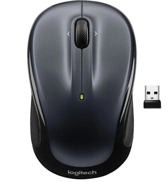 Logitech 910-006812 M325S Wireless Mouse, 1000dpi, Dark Silver, 5099206108752