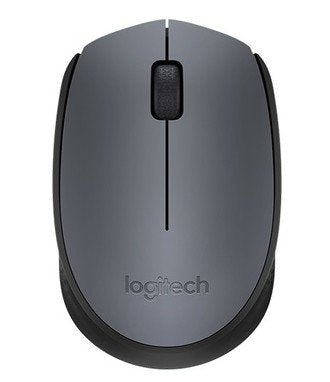 Logitech 910-004642 M170 Wireless Mouse, 1000dpi, Grey, 5099206062887