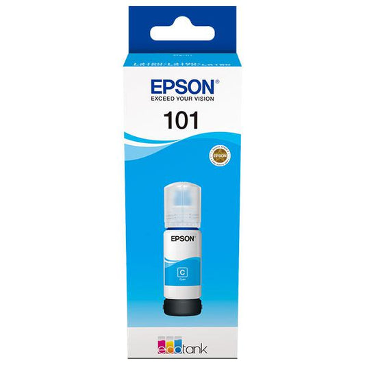 Epson C13T03V24A Rezerva cerneala 101 ECOTANK Cyan pentru Epson L6170, L4160, L4150, L6190, 8715946643397