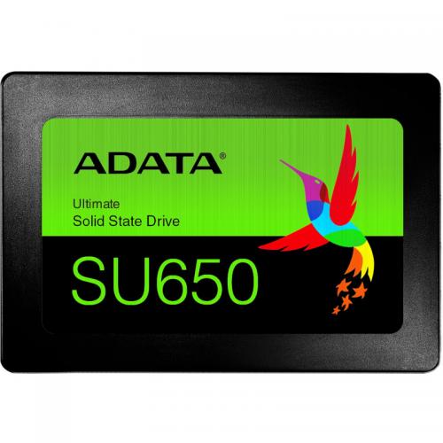 ADATA SSD Ultimate SU650 SSD Ultimate SU650, 2.5, 240GB, SATA III, 3D NAND SSD, R/W speed: 500/430MB/s, 4713218461162