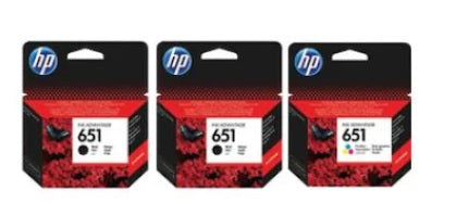 HP HP651x2bkx1col Pachet cartuse cerneala (651) C2P10AE x2, plus C2P11A x 1