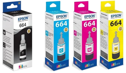 Epson DQ7YTZBBM Pachet cartuse cerneala T6641 negru,T6642 cyan,T6643 magenta,T6644 galben