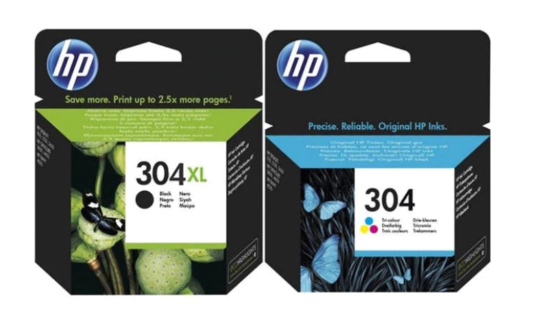 HP 304xlbdl0508 Pachet cartuse cerneala N9K08AE (304XL)+ N9K05AE (304)