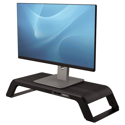 Fellowes 8060501 Hana Monitor Support Black suport ergonomic pentru monitor design premium, 50043859751445