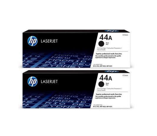 HP CF244Ax2 Pachet cartuse toner HP original CF244A (44A) negru x2 2000