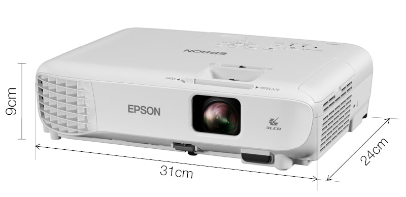 Epson V11H973040 Videoproiector EB-W06 business portabil, 8715946680569