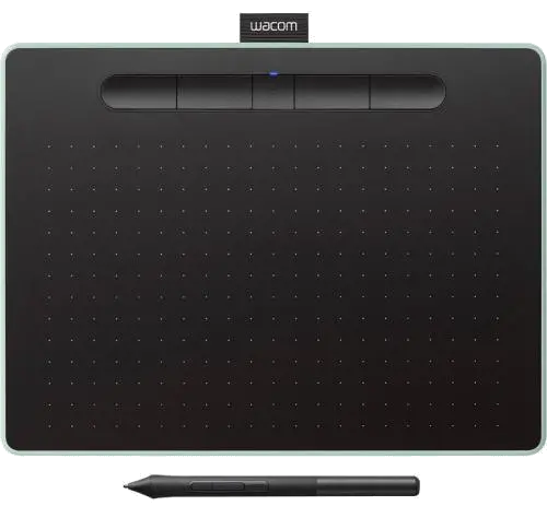 Wacom CTL-6100WLE-N Tableta grafica Intuos M, Bluetooth, Pistachio, 4949268621465