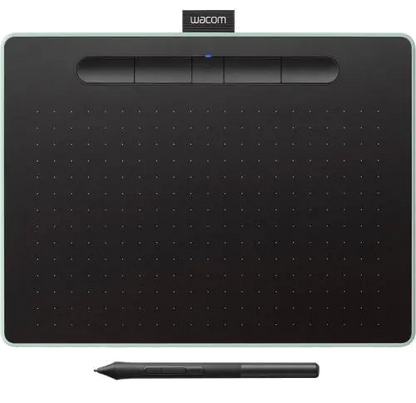 Wacom CTL-6100WLE-N Tableta grafica Intuos M, Bluetooth, Pistachio, 4949268621465