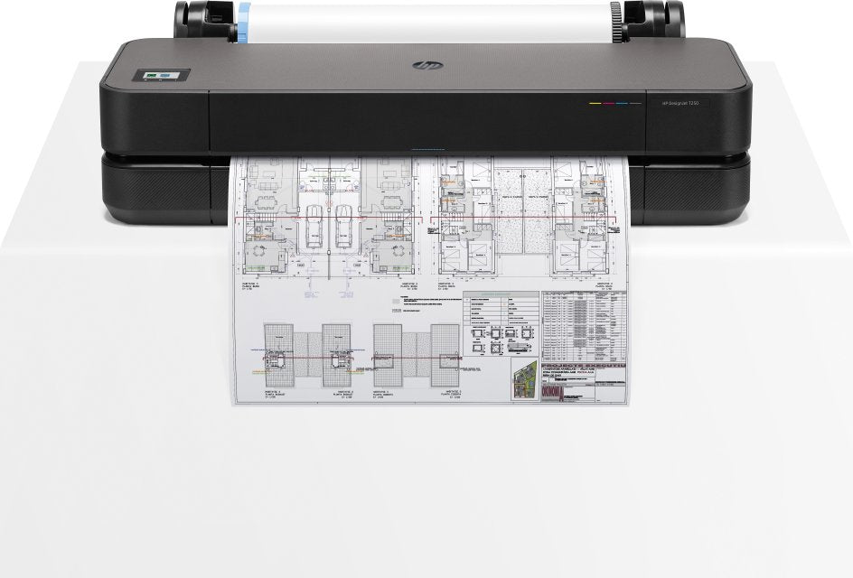 HP 5HB06A HP Designjet T250 large format printer Thermal inkjet Colour 2400 x 1200 DPI A1 (594 x 841 mm) Ethernet LAN Wi-Fi