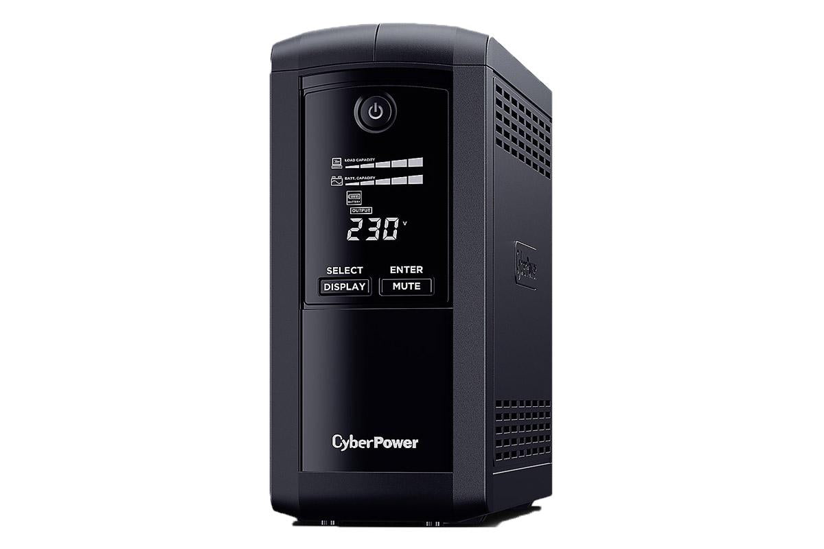 CyberPower VP1000ELCD UPS Line Int. cu management, LCD, tower, 1000VA/ 550W, AVR, 4 x socket Schuko, 4712856275551