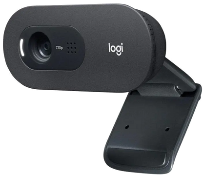 Logitech 960-001372 C505e HD Webcam, HD 720p/30fps, Black, 097855163806