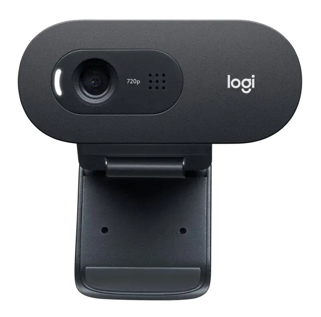 Logitech 960-001372 C505e HD Webcam, HD 720p/30fps, Black, 097855163806