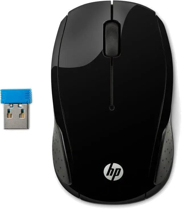 HP X6W31AA Mouse Optic HP 200, USB Wireless, negru, 5704174012764 889899982693