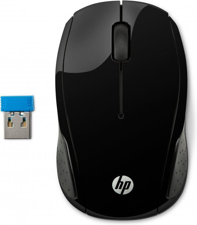 HP X6W31AA Mouse Optic HP 200, USB Wireless, negru, 5704174012764 889899982693