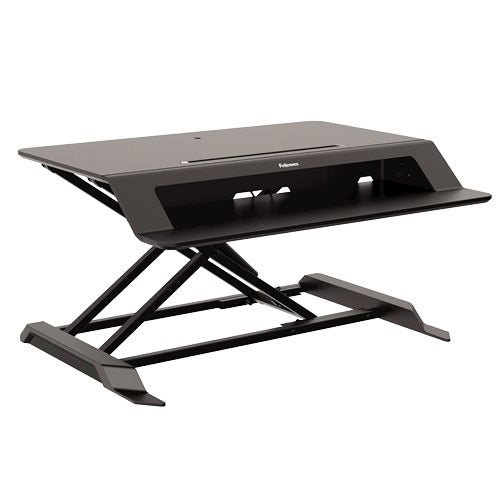 Fellowes 8215001 Lotus LT Sit-Stand Workstation Black